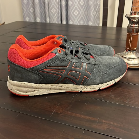 ASICS Shaw Runner shoes sneakers H593L 1616 grey new Mens Size 11.5 - Picture 3 of 11